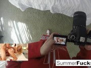 Summer fucks brunette teen Addison 15/16