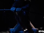 Watch this gorgeous lesbian blindfold and fuck her girlfriend 2/16