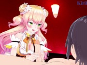 Momosuzu and I have intense sex at a love hotel. - Hololive VTuber Hentai 4/16