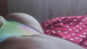 Swimsuit thong my ass