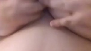 Big titties in the shower