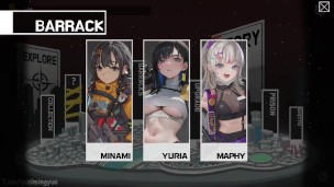 ISEKAI FRONTLINE minami la chica timida que le gusta tener sexo en grupo CG