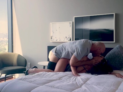 ANGELA WHITE - Johnny Sins Uses Maid to Clean His Dick