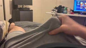 HUGE ORGASM INSIDE MY BOXERS UNDERWEAR