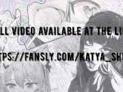 slow slobbery blowjob through a condom in pantyhose