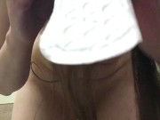 Девушка надевает ежедневную прокладку и предлагает тебе ее понюхать - Screenshot 5 of 16 - Tight Pussy
