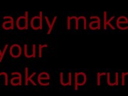 RUINED MAKEUP dirty whore gets WRECKED INTENSE DIRTY TALKING SOLO MALE
