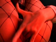 Close-up sexy caressing my tight pussy. Masturbation with penetration 13/16