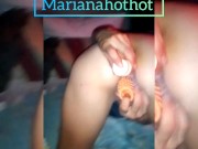 Argentina bien puta se mete dos consoladores 7/16