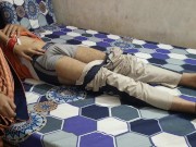 Indian Bhabhi helps her Devar at Home