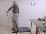 LOAN4K. Pussy helps woman creditor into approving her credit 2/16