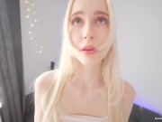 Gorgeous blonde stepsister caught her stepbro masturbating 10/16