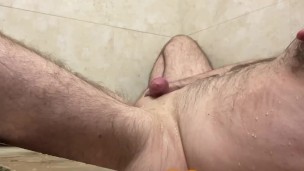 Pissing on My Pumped Nipples