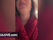 Babe spreading freshly fucked cunt open closeup before trading truck in plus TikTok bloopers & behind the scenes - Lelu Love 3/16