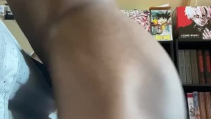 Black twink fucking mattress pt. 1