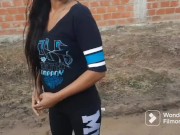 Jovencita putita barata pillada en la calle se deja culear por un celular 1/16