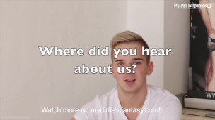 Blind-folded slut is utilized for blowjobs at the kinky fucker house