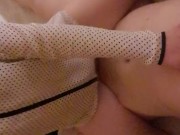 Hot secretary on top enjoys boss dick 16/16