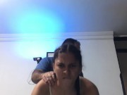 My sugar daddy fucks me doggy style. 11/16