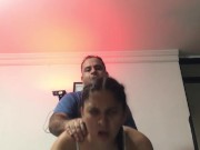 My sugar daddy fucks me doggy style. 13/16