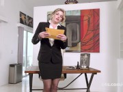 Cory Chase in Spying on your Top Milf Office Boss While she Masturbates 1/16
