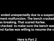 DSC16-5P2) Petite Cutie Karlee Receives Hot Pussy Eating along with a Standup Cunt Fuck and Messy Cumshot 1/16