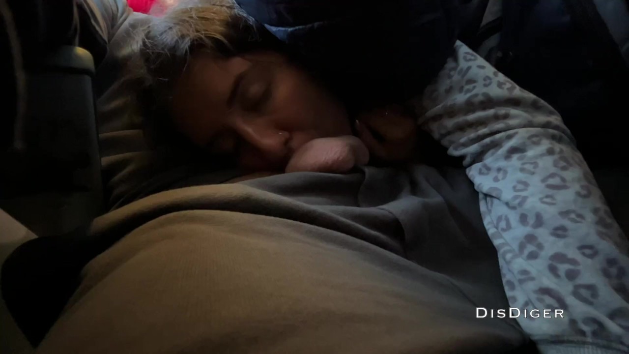 Risky public blowjob on a plane full of people - RedTube