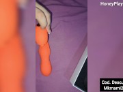 Probando juguete casi me orino💦 JOI by Honey Play Box. 4/16