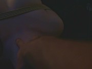 POV using a submissive slut Danny Moon behind scenes when she's tied with shibari 15/16