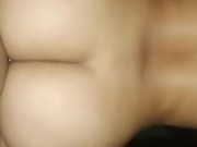 Venezolana no tiene para pagar arriendo y me da buena cabalgada, uso condon para no embrazarla.! 12/16