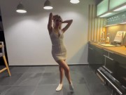 Incredible TikTok challenge pussylicking for beautiful blonde girl 4/16