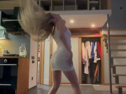 Incredible TikTok challenge pussylicking for beautiful blonde girl 8/16