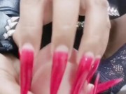 Nails on dildo 11/16