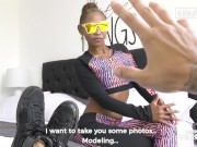 Big Tits Ebony Latina Marbella Leon Takes On Agent's Long Dick - CARNE DEL MERCADO 5/16