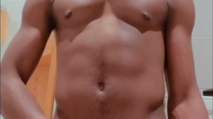Scarlet awakening his fat dick and strong dick