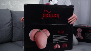 Big juicy ass [Tantaly] rides a dick making him to cum inside. Unpacking a sex torso
