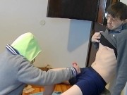 Chump Can't even Pull Out Phone to Record before Cumming All over Heather Kane! 7/16