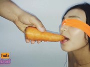 I try the game of flavors with my stepsister and she ends up liking the taste of my cock and the tas 5/16