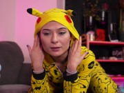 Squirtle Is No Match For Mae Rainz And Get's Destroyed In Her Squirt!!! - OILED AND DRIPPING!!!! 1/16