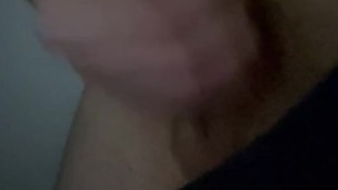 He decided to jerk off, but the camera caught him.