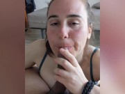 She is Surprised by the Size of the Latin's Cock 12/16