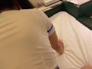 出会い系であった大学生は美乳すぎて揉み心地最高！コスしてハメまくりました！ 12/16