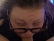 Cum watch my sloppy wet deepthroat blowjobs! 3/16