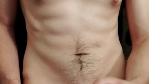 Jerking off my big uncut cock and cumming