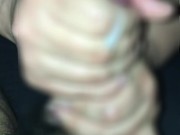 出して❤︎巨乳なスーパー店員さんが小銭で喘ぎながら手コキしてくれました♡#203【HJJ,RKD】 16/16