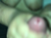 出して❤︎巨乳なスーパー店員さんが小銭で喘ぎながら手コキしてくれました♡#203【HJJ,RKD】 4/16