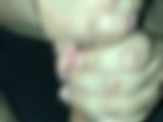 出して❤︎巨乳なスーパー店員さんが小銭で喘ぎながら手コキしてくれました♡#203【HJJ,RKD】 8/16