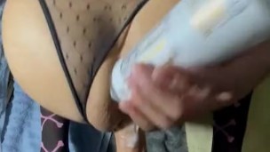 Dildo loving ass