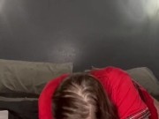 BBW Stepmom blows cuckold dick 3/16