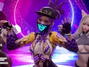 [MMD] (G)I-DLE - NXDE Sexy Kpop Dance 4K League Of Legends Ahri Akali Kaisa Evelynn Uncensored 16/16